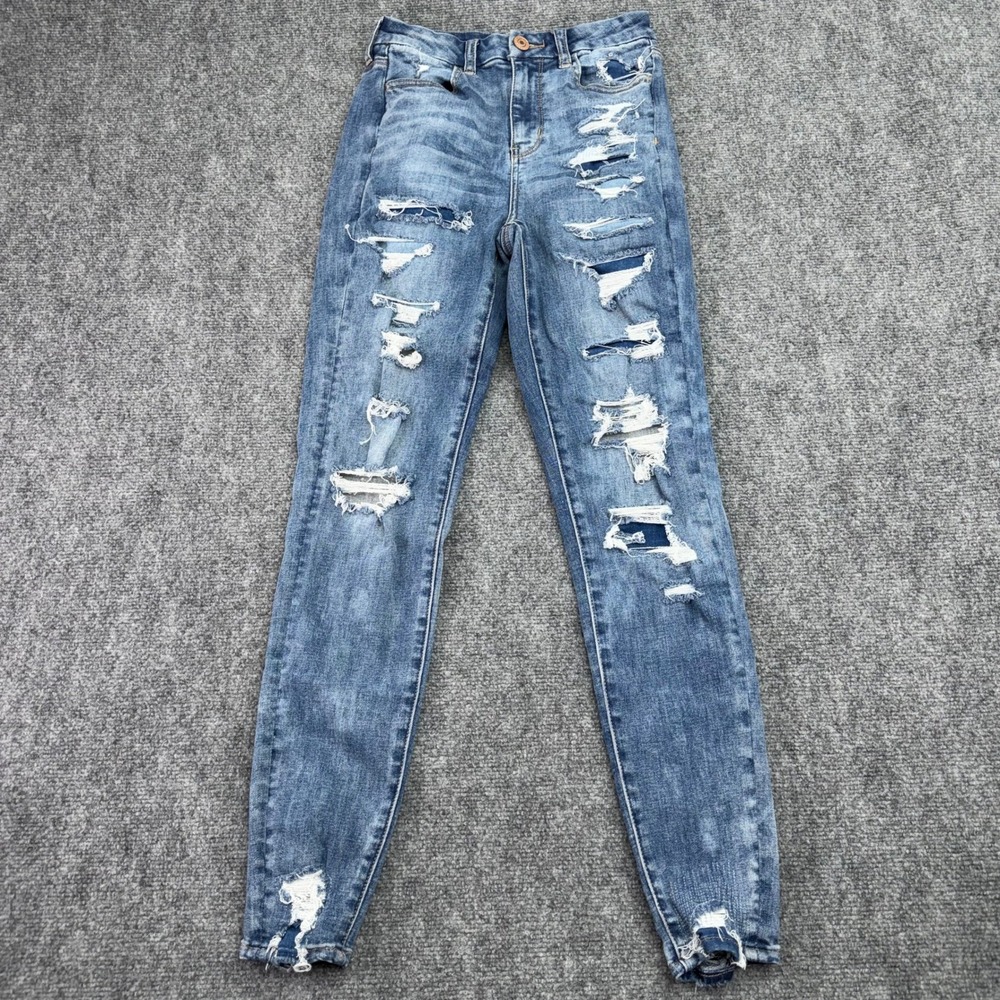 American Eagle Jeans Women's 2 (25x29) Curvy Hi-Rise Jegging Next Level Stretch